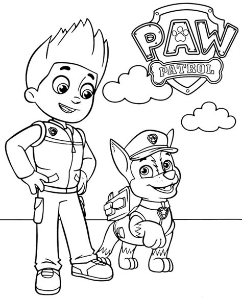 ryder coloring pages coloring home
