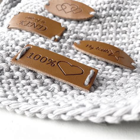 labels  knitting   needlework labels