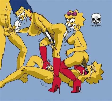 pic237075 bart simpson lisa simpson maggie simpson marge simpson the fear the