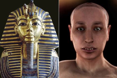 tutankhamun s 3 300 year old beard has been glued back on after it was