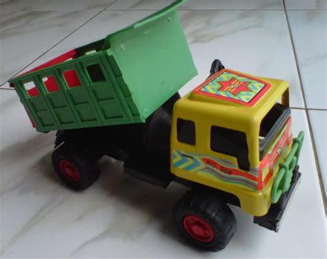 jual mainan mobil truk pasir size kecil kota depok juragan mainan