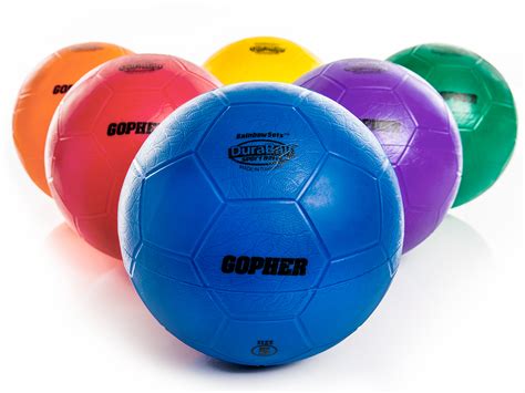 rainbow duraball soccer ball gopher sport