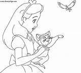 Coloring Alice Wonderland Pages Disney Colouring Book Games Kids Print Library Clipart Google Coloringhome Dk sketch template