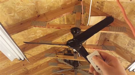 fanimation drone ceiling fan   youtube