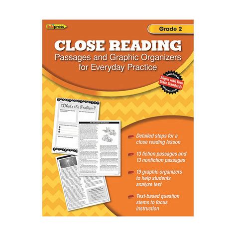 teacher created resources close reading practice book grade  ep