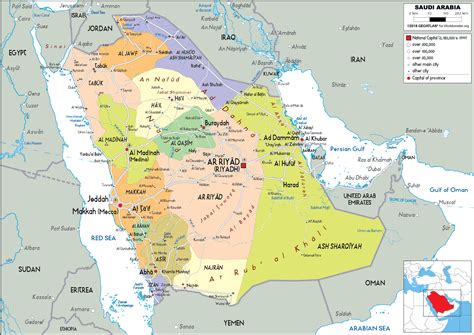 saudi arabia map political worldometer