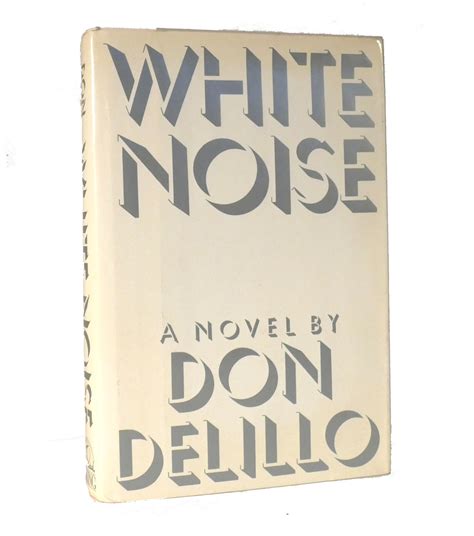 white noise  don delillo hardcover   edition