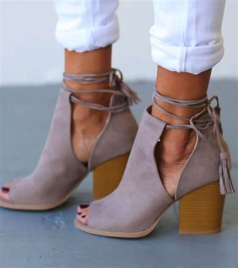 get your first stitch fix delivery today loving these beautiful ankle strap leather stacked