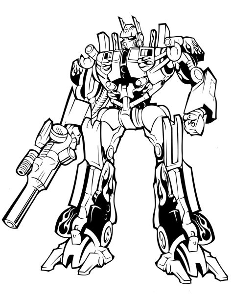 printable transformers coloring pages customize  print