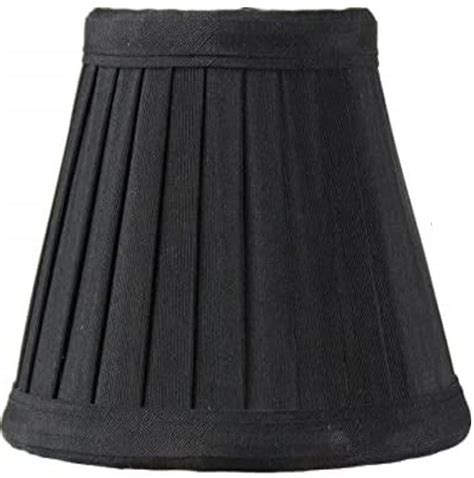 black pleated chandelier shade  sale lamp shade pro