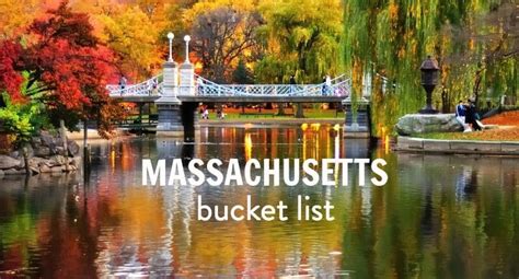Our Things To Do In Massachusetts Bucket List