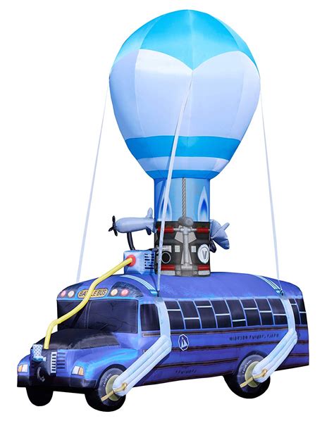 foot fortnite battle bus inflatable gadgetkingcom