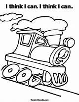 Little Coloring Could Pages Engine Clipart Train Knew Printable Thank System Game Book Cliparts Library Kids Template Craft Gif School sketch template