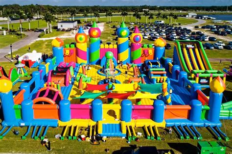 the world s biggest bounce house will land in atlanta this year