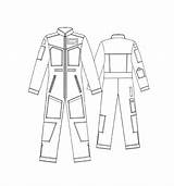 Overall Pattern Overalls Drawing Sewing Lekala Men Patterns Technical Getdrawings sketch template