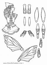 Puppet Coloring Paper Pages Dolls Puppets Fairy Pheemcfaddell Edain Printable Doll Articulated Fairies Colouring Diy Vintage Library Clipart Popular sketch template