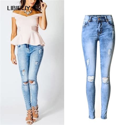 nice new high quality women vintage straight jeans lady s sex washed