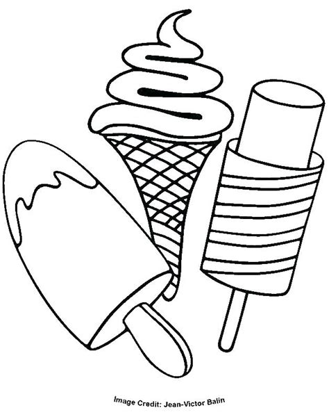 ice cream sundae coloring page  getdrawings