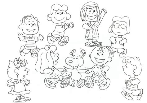 peanuts characters coloring page  printable coloring pages  xxx