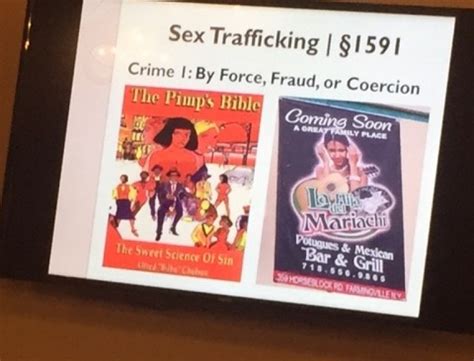 human trafficking sex and servitude is a battle to be fought year