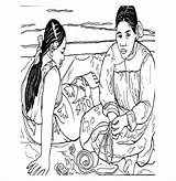 Coloring Adult Pages Pdf Colouring Gaugin sketch template