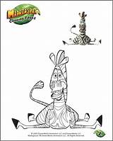 Coloring Pages Madagascar Cool Marty Activities Jumpstart Printables Games Choose Board sketch template