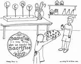 Lent Lenten Catholic Samaritan Kunjungi sketch template