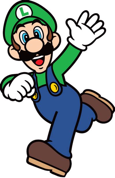 Super Mario Luigi Happy Running 2d By Joshuat1306 On Deviantart