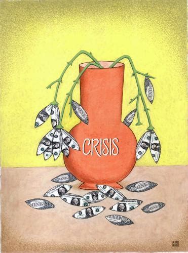 crisis  ciosuconstantin business cartoon toonpool