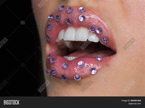 Smile Parted Her Lips Image And Photo Free Trial Bigstock