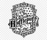 Coloring Pages Ravenclaw Hufflepuff Crest House Potter Harry Helga Colouring Book sketch template