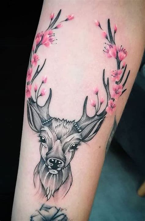 deer tattoo deer tattoo designs deer tattoo animal tattoos  women