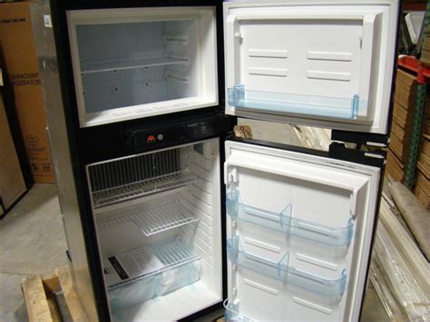 rv appliances used rv motorhome black atwood helium refrigerator