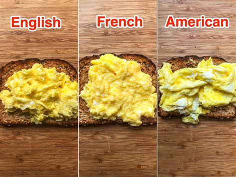 I Made Scrambled Eggs To English American And French Methods And The