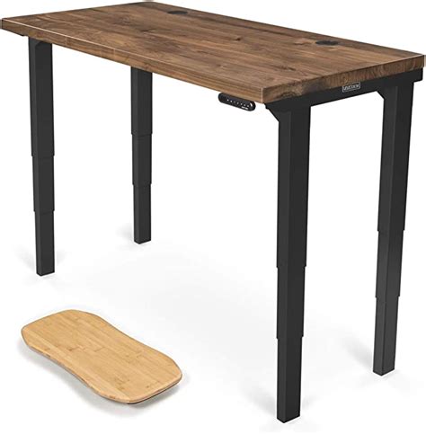 amazoncom uplift desk  walnut solid wood desktop standing desk