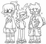 Belcher Tina sketch template