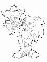 Sonic Amy Ausmalbilder Dash Colorir Werehog Knuckles Coloringhome Tudodesenhos sketch template