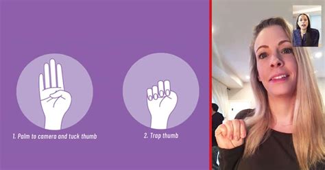 A New Hand Signal Was Created To Alert Others Of Domestic Violence