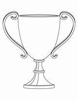 Trophy Coloring Pages Cup Kids Diy Awards Printable Trophies Color Print Craft Football Book Getcolorings sketch template