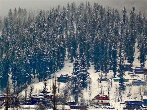 winter snowfall  neelum valley azad kashmir pakistan kashmir