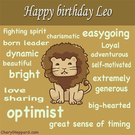 happy birthday leo graphic leo zodiac pinterest