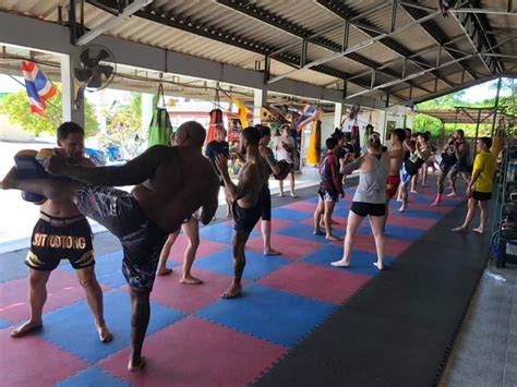 best muay thai camp in thailand nak muay gym