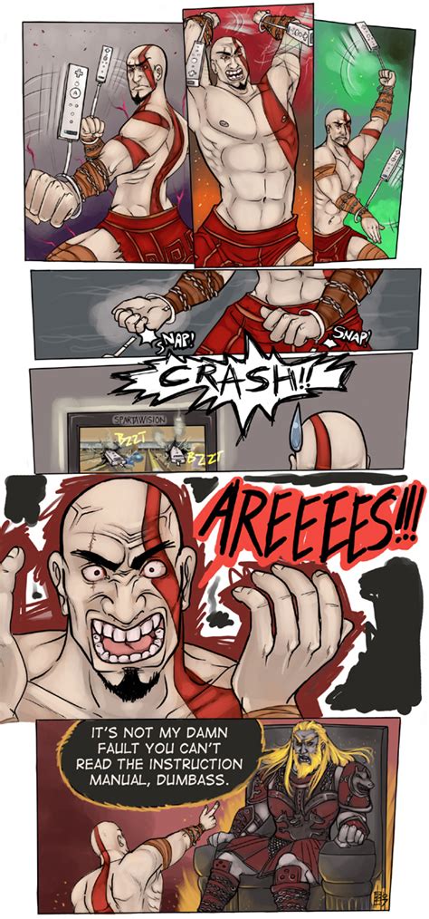 God Of War On Wii No Kratos And Wiimote
