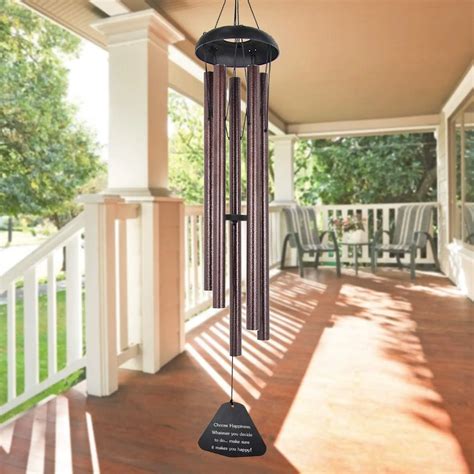 sympathy wind chimes outdoor large deep tone large wind chimes outdoor tuned relaxing melody