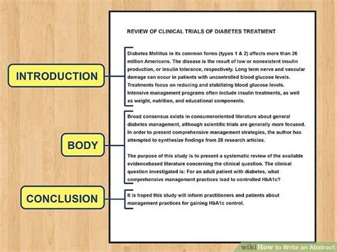 write  abstract