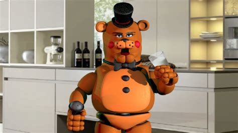 toy freddy goes to the fridge and gets a glass of milk youtube