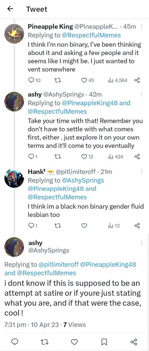 hank¹ 😶‍🌫️ on twitter these trans lgbt people are literally something