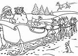 Noel Craciun Reindeer Pere Colorat Traineau Magique Planse Desene Babbo Claus Sleigh Renii Desenat Decorazioni Ritagliare Stella Fise Desen Rudolph sketch template