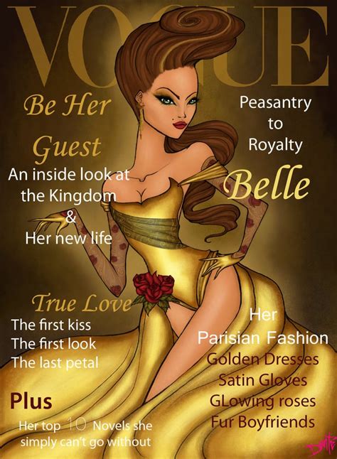 vogue belle disney princess art popsugar love and sex photo 33