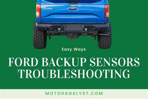 ford backup sensors troubleshooting   easy ways motor analyst